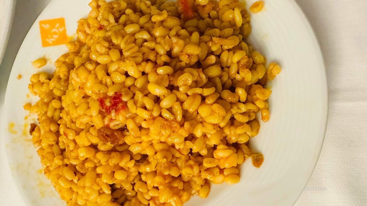 ข้าวบูลกูร์ Bulgur Pilavı ร้าน Köz Kanat Restaurant Kartal ตุรกี